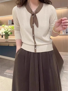 春装 新款 两件套小香风职业休闲韩剧高级感时尚 网红减龄裙子女装