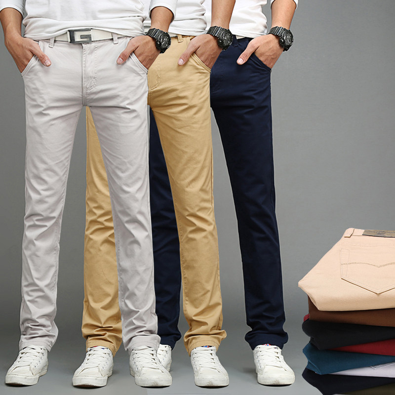 Fall casual pants man Slim straight trousers trousers Youth Autumn and winter men's wear Men's trousers Korean Editionin the Men's clothing, Casual pants  category - from Buy2taobao.com to provide professional Taobao agent buy service