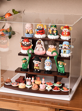 各路小神仙财神爷摆件玄关办公室桌面乔迁装饰品开业礼物哪吒手办