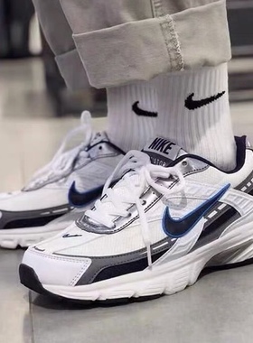 NIKE Initiator 复古白蓝银红男女老爹鞋跑步鞋 394055-101
