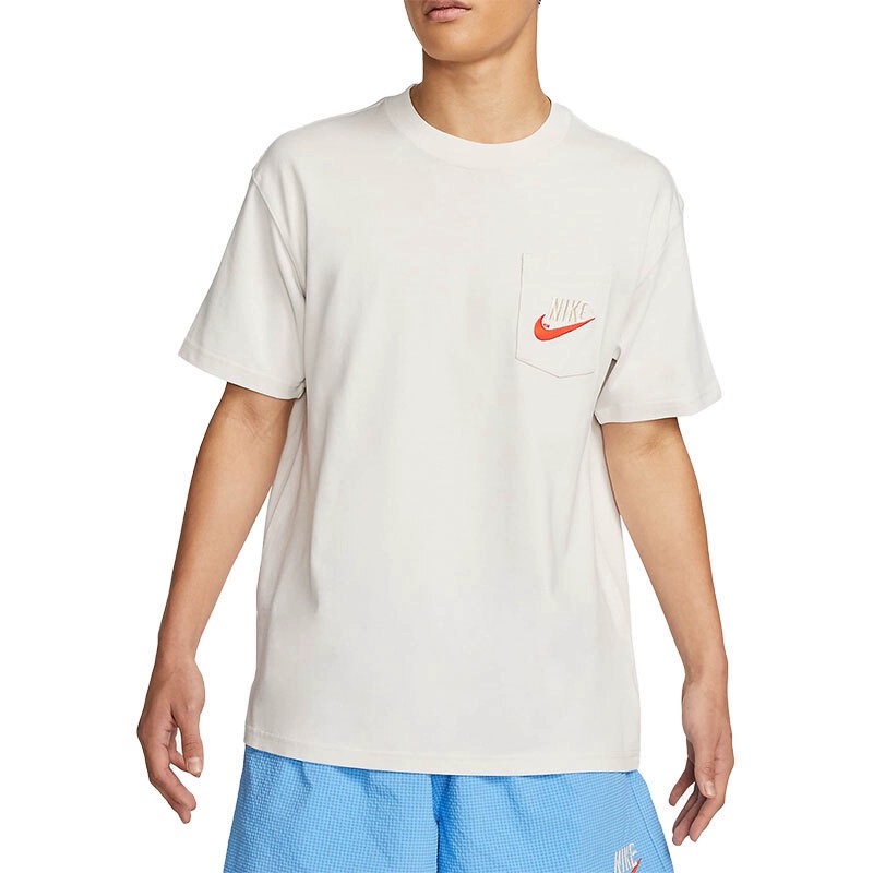 Nike 耐克 男子宽松刺绣纯棉短袖运动休闲T恤 DM6426-030 运动服/休闲服装 运动T恤 原图主图