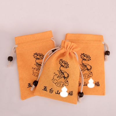 DIY五台山唐卡单层首饰袋