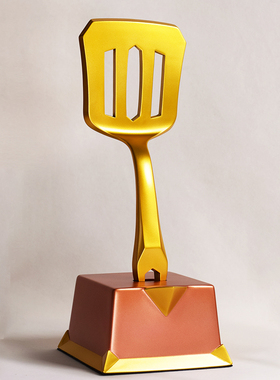 大号金铲子金属摆件奖杯比赛朋友情人生日兄弟新年春节礼品现货