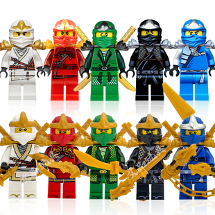 幻影忍2026十五周年忍者国产益智积木玩具劳埃德凯赞杰寇妮雅2011