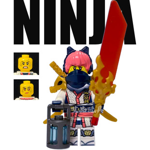 龙头索拉幻影忍者神龙崛起第三季度19季积木拼玩具劳埃德寇显影刀