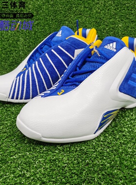 ADIDAS阿迪达斯T-MAC 3高中白蓝配色男麦迪三代签名篮球鞋GY0267