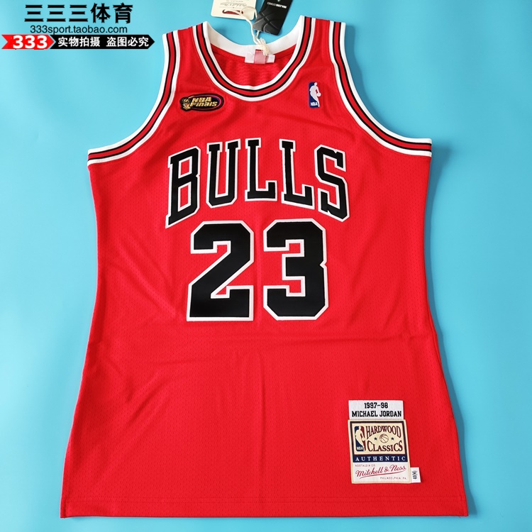 乔丹芝加哥公牛迈克尔97-98球衣