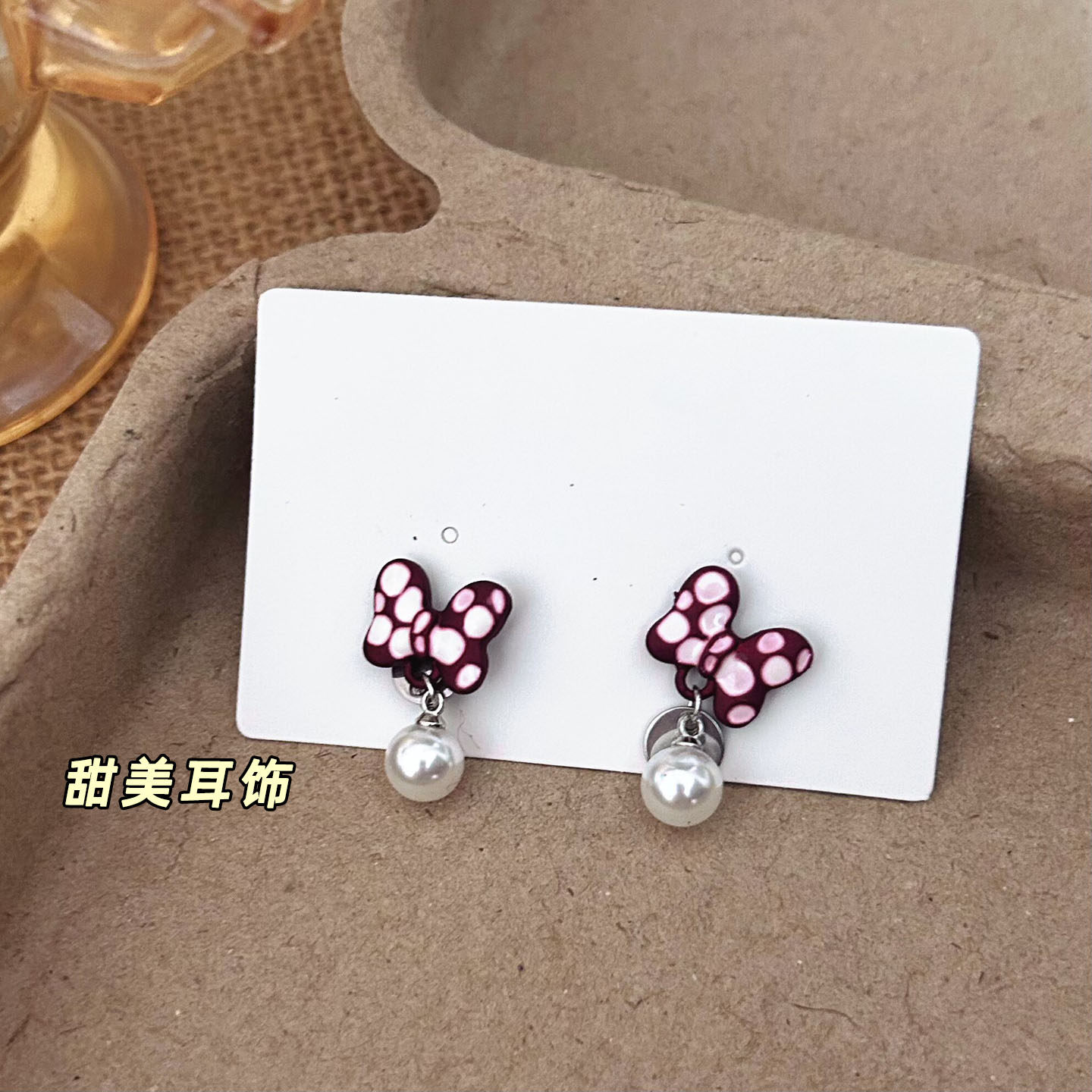 【实拍】甜美减龄少女感耳环