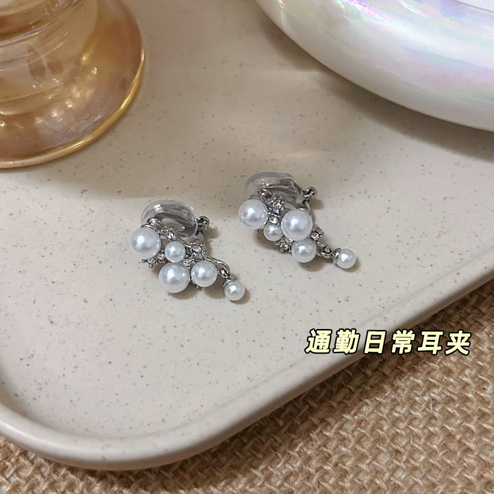 【实拍】通勤日常气质珍珠耳夹