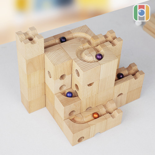 惟木匠心早教益智轨道玩具