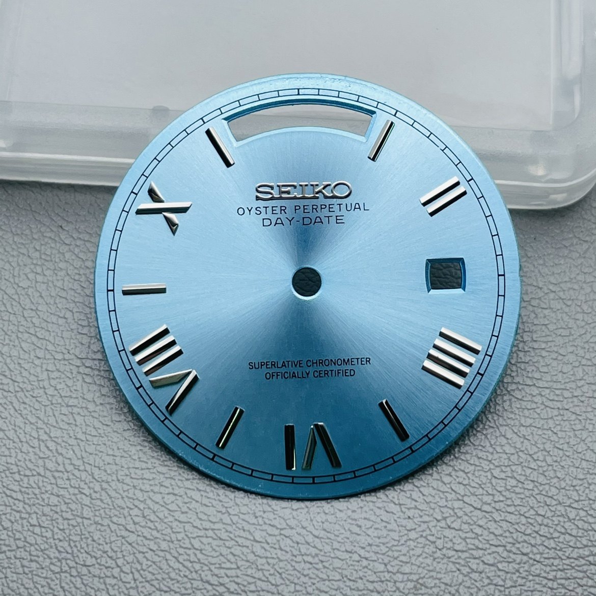 thumbnail for Watch Accessories 8285 Dial, Non-Luminous Modified Mechanical Watch, Dual Calendar Roman Numeral Dial, Diameter 31mm