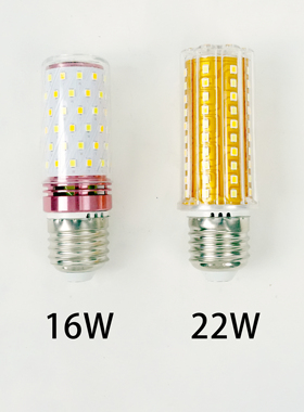 LED玉米灯E27螺口灯泡16W22W家用照明节能灯珠灯泡