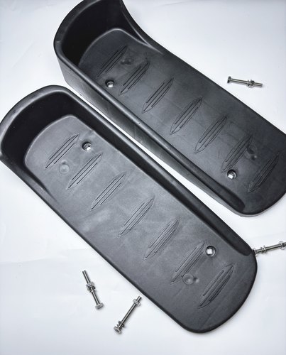 孔距235mm椭圆车脚踏板健身车踏步机登山机椭圆机踏板塑料踏板