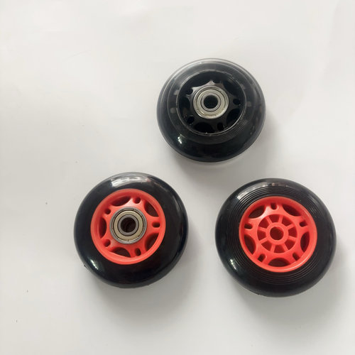 划船器滑轮门窗铝轨健身车滚轮坐垫移动轮运输轮轮子轴承轮健身器