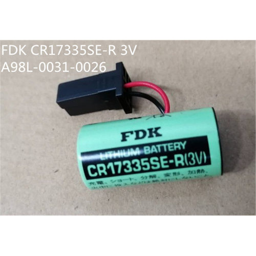全新FDK CR17335SE-R 3V FANUC发那科数控系统A98L-0031-0026电池
