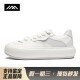 厚底 LOLO 板鞋 防滑 四季 中国李宁 系带 通用 女 圆头 白色