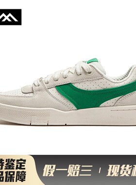 【LOLO】 李宁 板鞋 女 白色 圆头 系带 防滑减震耐磨 厚底 低帮