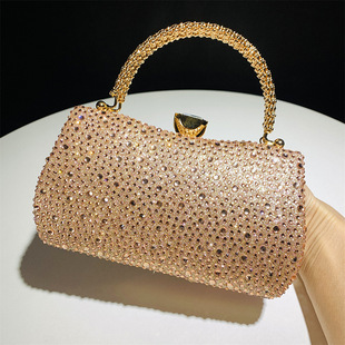包 晚装 轻奢镶钻手拿包女晚宴包高级感名媛晚装 手提包闪钻欧美时尚