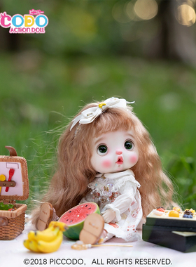 Piccodo现货 原创正版兔叽娃衣 可动人偶bjd娃娃套装