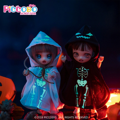Piccodo万圣节斗篷娃衣12分