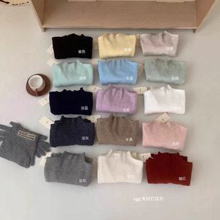 显瘦15色兔绒针织衫 修身 打底春秋冬女士上衣 打底衫 egg.smile女装