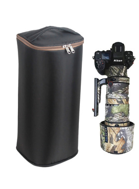 大型长镜头相机收纳保护套半圆形内胆包袋数码单反炮筒防震桶手提