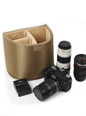 酷色 登山包内胆桶半圆筒形双肩旅行包单反相机收纳 加厚大容量