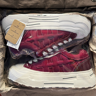 王鹤棣同款重奏系列厚底板鞋男女款2026春季新款休闲情侣小脏鞋潮