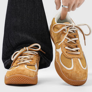 官方正品英伦风德训鞋男女款休闲板鞋平底运动阿甘鞋翻毛皮鞋潮鞋