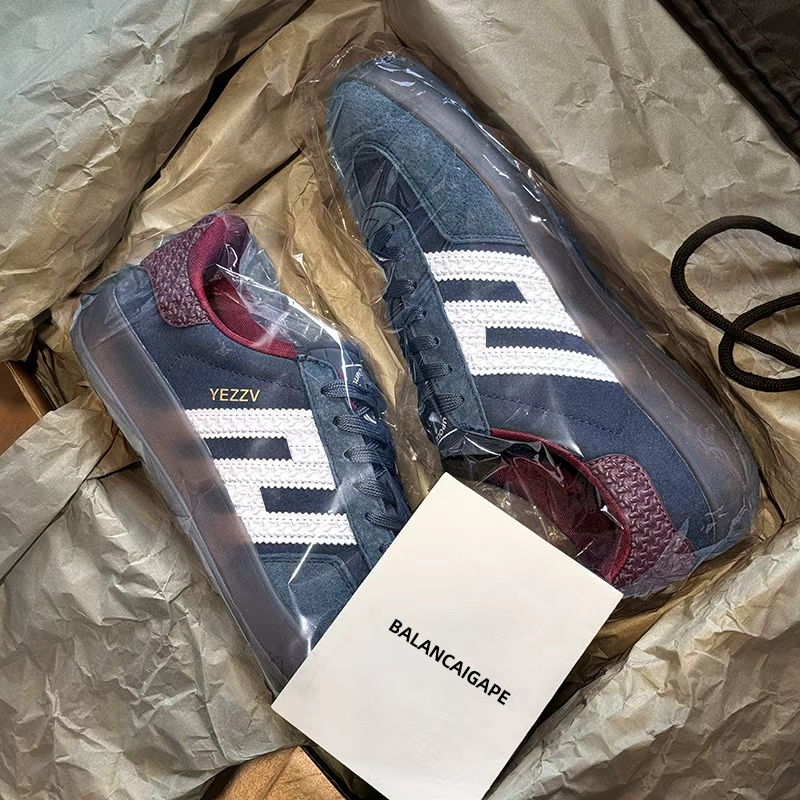 莆田高端蓝莓色德训鞋男女款2026新款春季百搭情侣厚底休闲板鞋潮,流行男鞋,时尚休闲鞋,淘宝优惠券,粉丝福利购,淘宝优惠卷