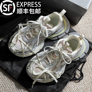 增高厚底运动鞋 官方正品 九代做旧爆款 男女款 潮 旗舰巴黎3xl老爹鞋