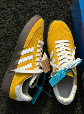 【美版专柜渠道货】黄色复古德训鞋男女2026爆款情侣厚底休闲鞋潮