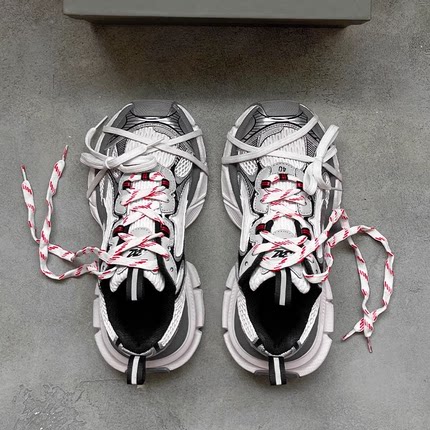 官方正品现货3xl老爹鞋做旧男鞋女2025新款情侣厚底休闲运动鞋潮