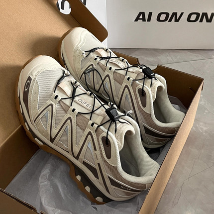 XT-Quest户外徒步登山鞋正品男女新款2025秋季百搭休闲运动老爹鞋