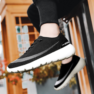 出家僧人低帮松紧带一脚蹬套脚舒适轻便超软休闲晨跑晨练男女鞋