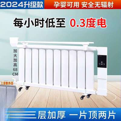 移动注水电暖气片加水电暖器家用取暖器电暖器节能省电王全屋卧室