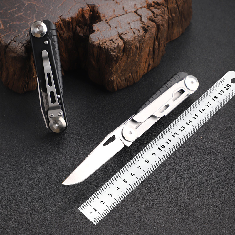 gbt折叠刀开瓶器打火石口哨