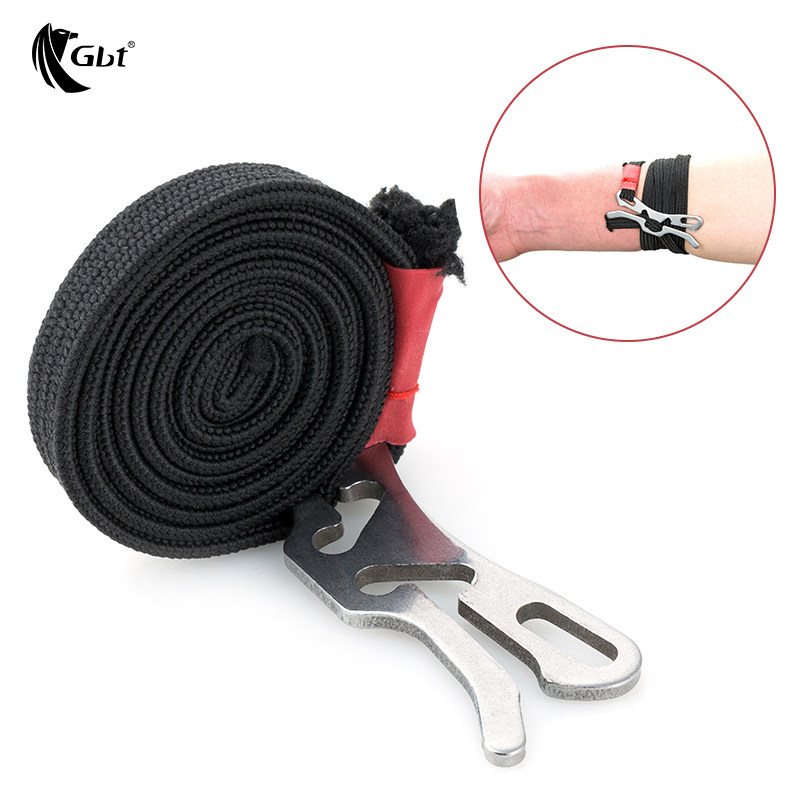 多功能应急止血扎带单手操作便携易用户外求生装备收纳捆绑绳