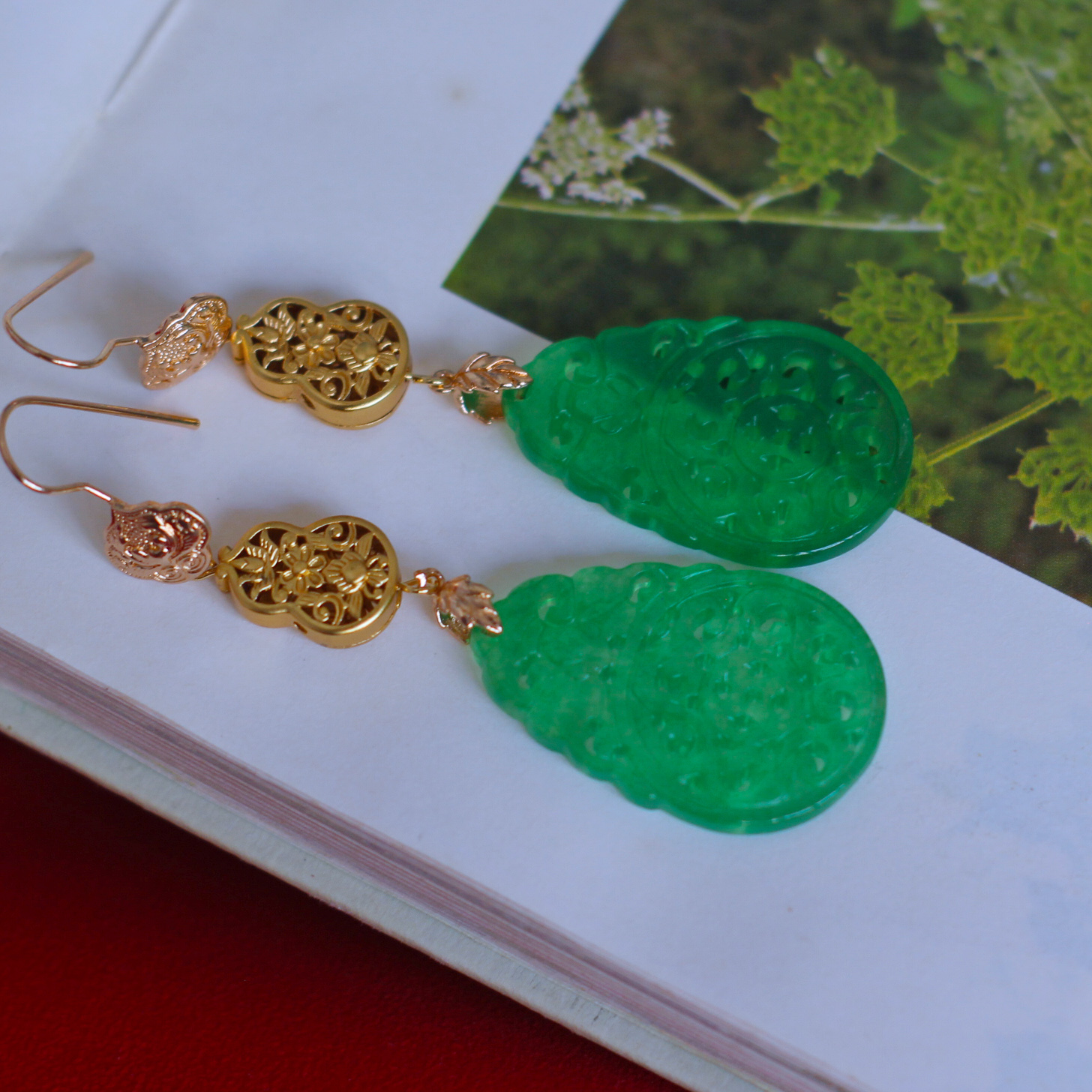 花荫月小众设计质感耳环