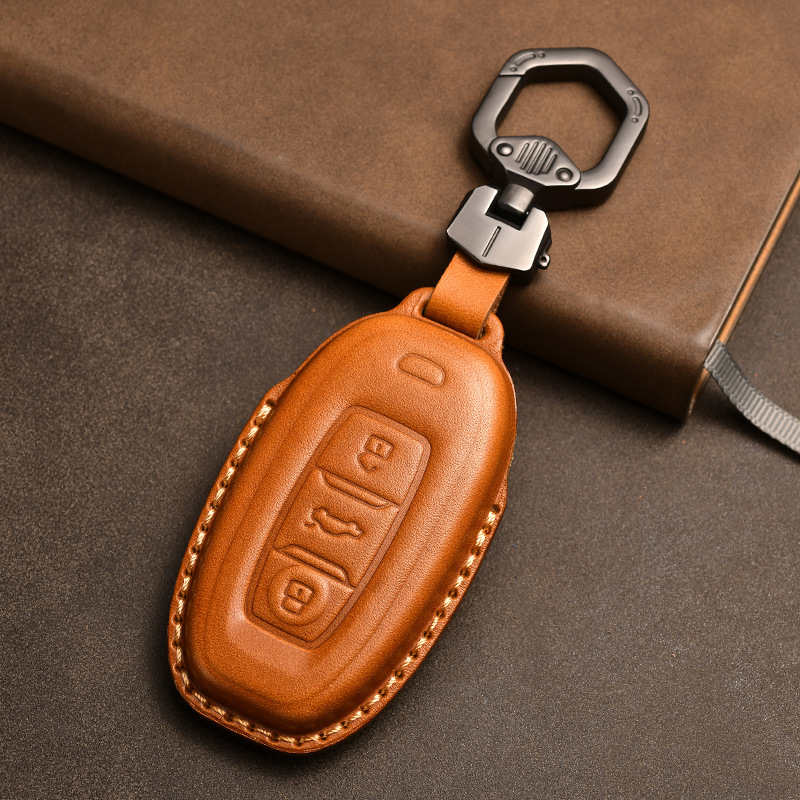 适用于红旗钥匙包真皮