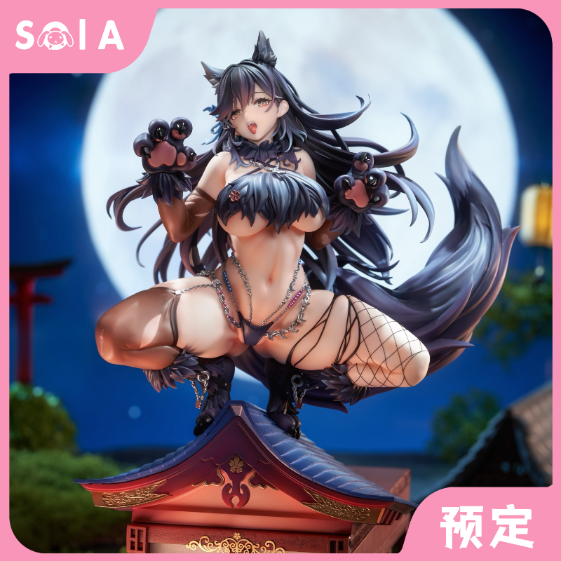 GSC犬满月之夜的狼手办