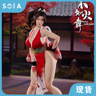 正版现货 VERYCOOL 拳皇14 不知火舞 直刘海 弯刘海 可动人偶手办