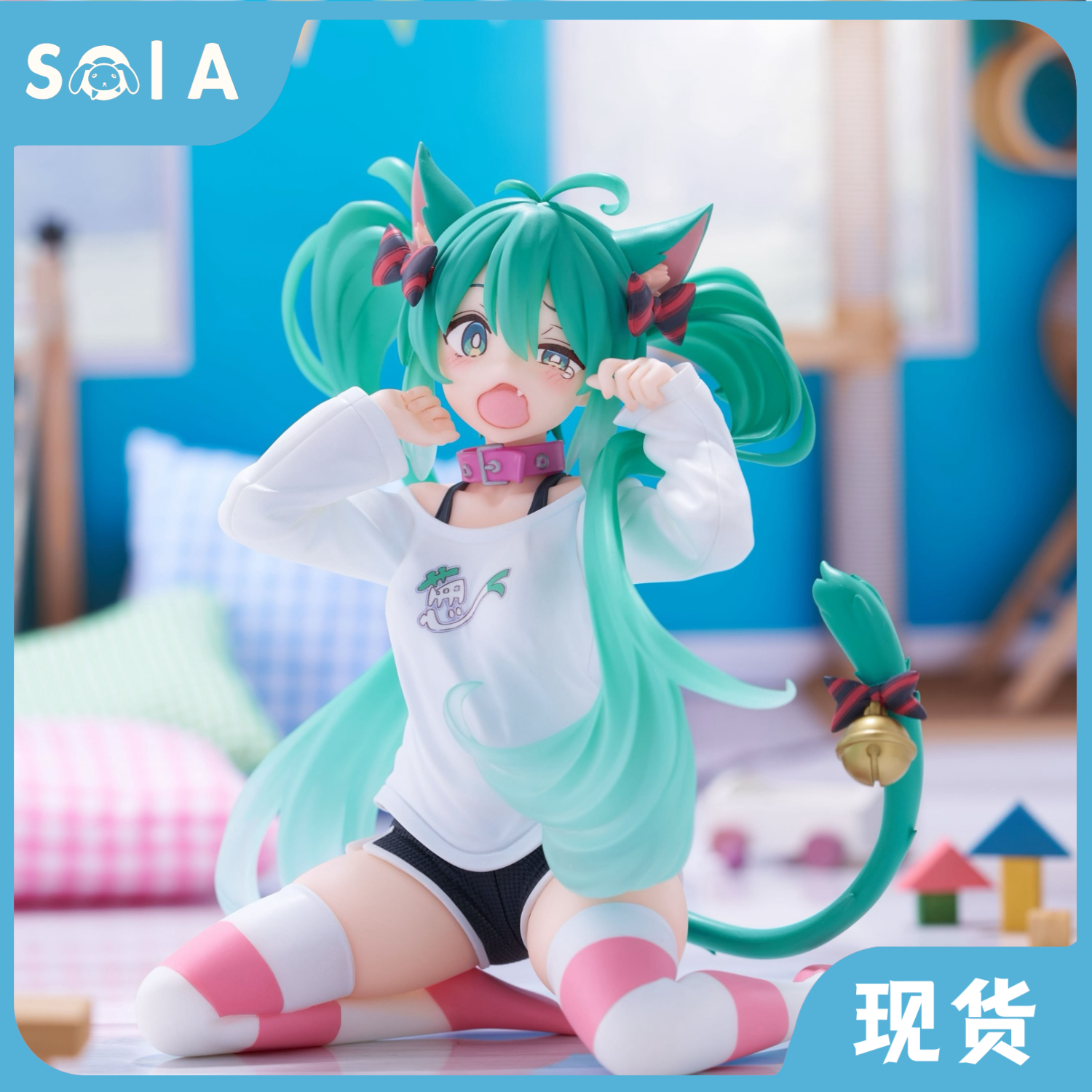 TAITO初音未来猫耳睡衣手办