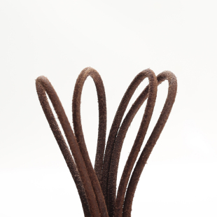 圆形牛皮鞋带马丁靴复古靴头层牛皮绳植鞣革美式工装靴豆豆鞋皮鞋