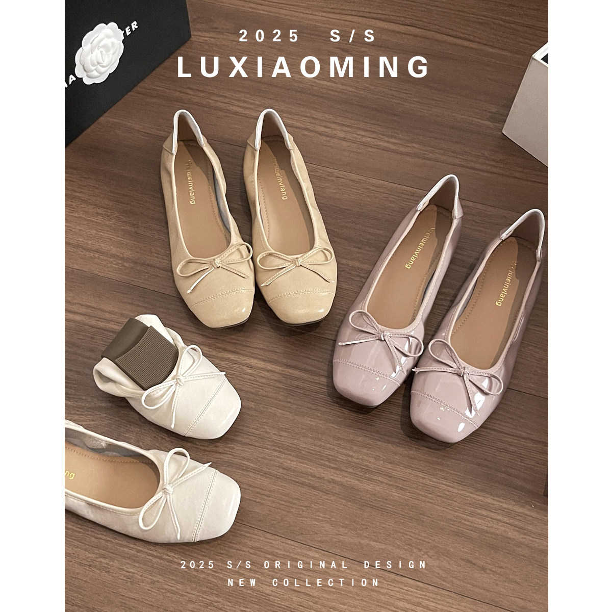 羊皮版~法式平底玛丽珍鞋女202夏新款蝴蝶结芭蕾舞鞋配裙子单鞋,女鞋,浅口单鞋,淘宝优惠券,粉丝福利购,淘宝优惠卷