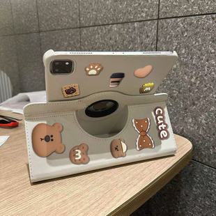 OPPOpadse11寸/OPPOPad4Pro 13.2寸平板保护套送小熊饼干公仔OPPOpad2/3 11.6寸oppoair10.36寸平板壳一加pro