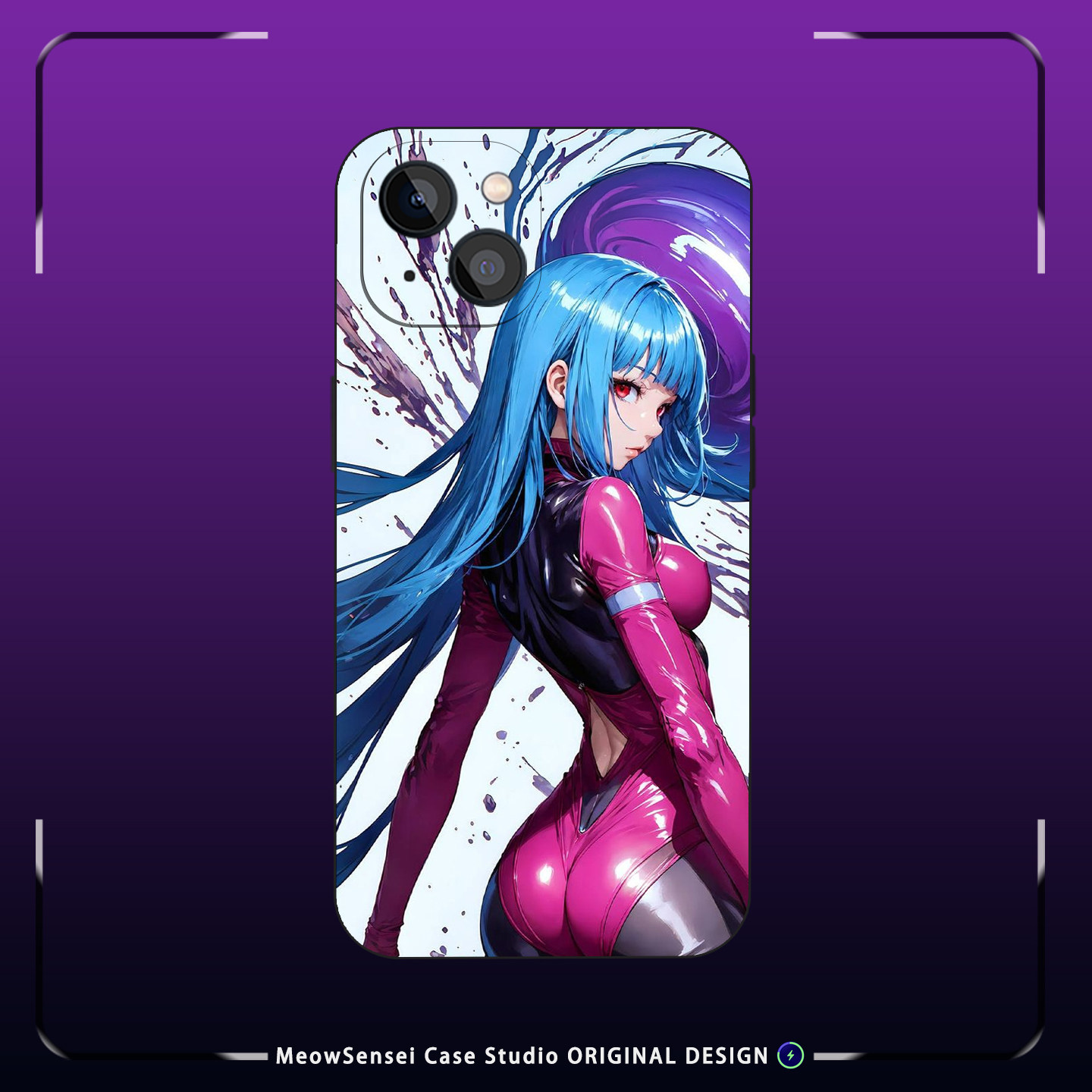 酷感日系潮流科技风雪女库拉手机壳同人周边适用苹果17磨砂硅胶16动漫二次元15磁吸iPhone18ProMax防摔保护套