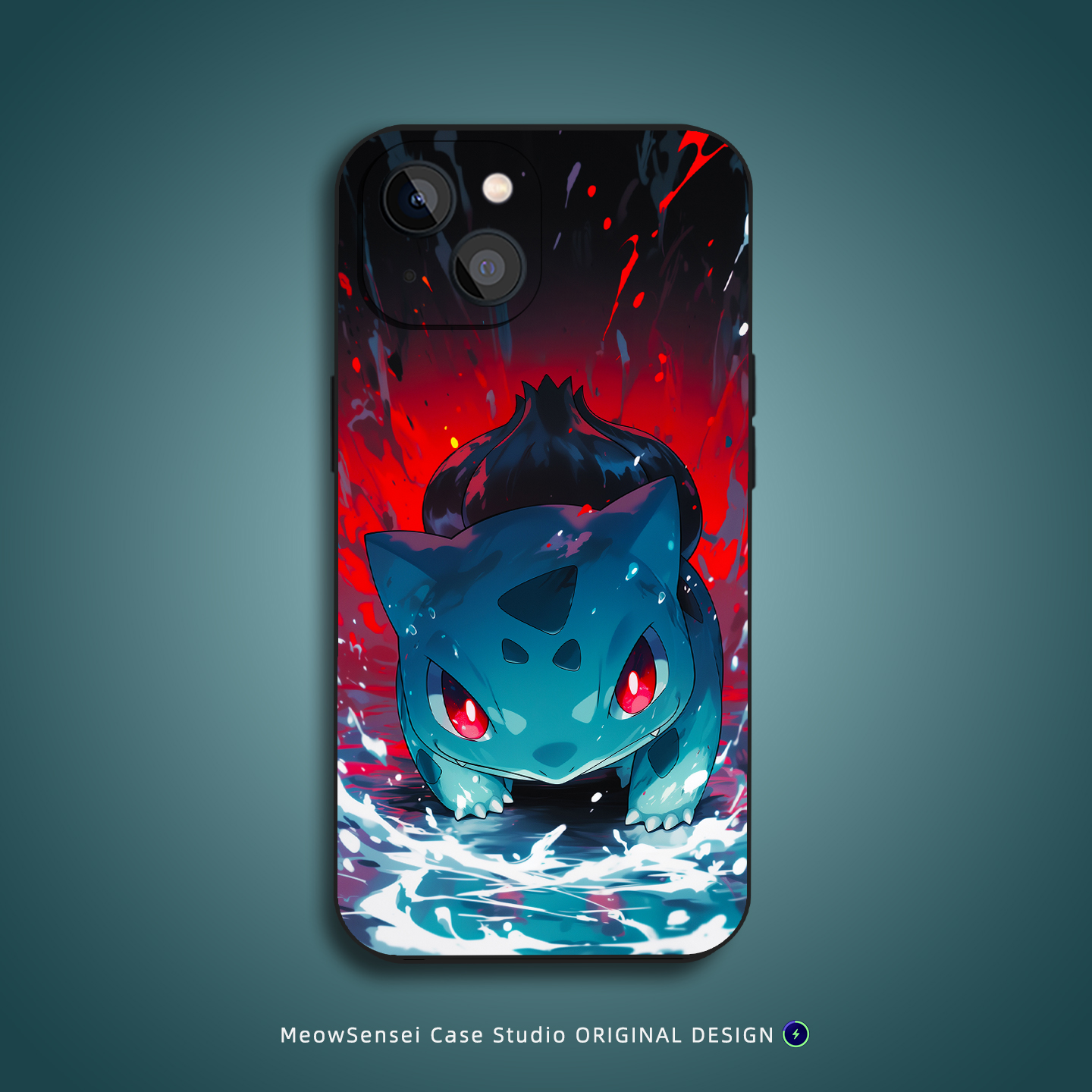 妙蛙种子宝可梦手机壳适用于苹果16华为VIVO小米15动漫OPPO艺术Air卡通MagSafe磁吸充电iPhone17ProMax二次元