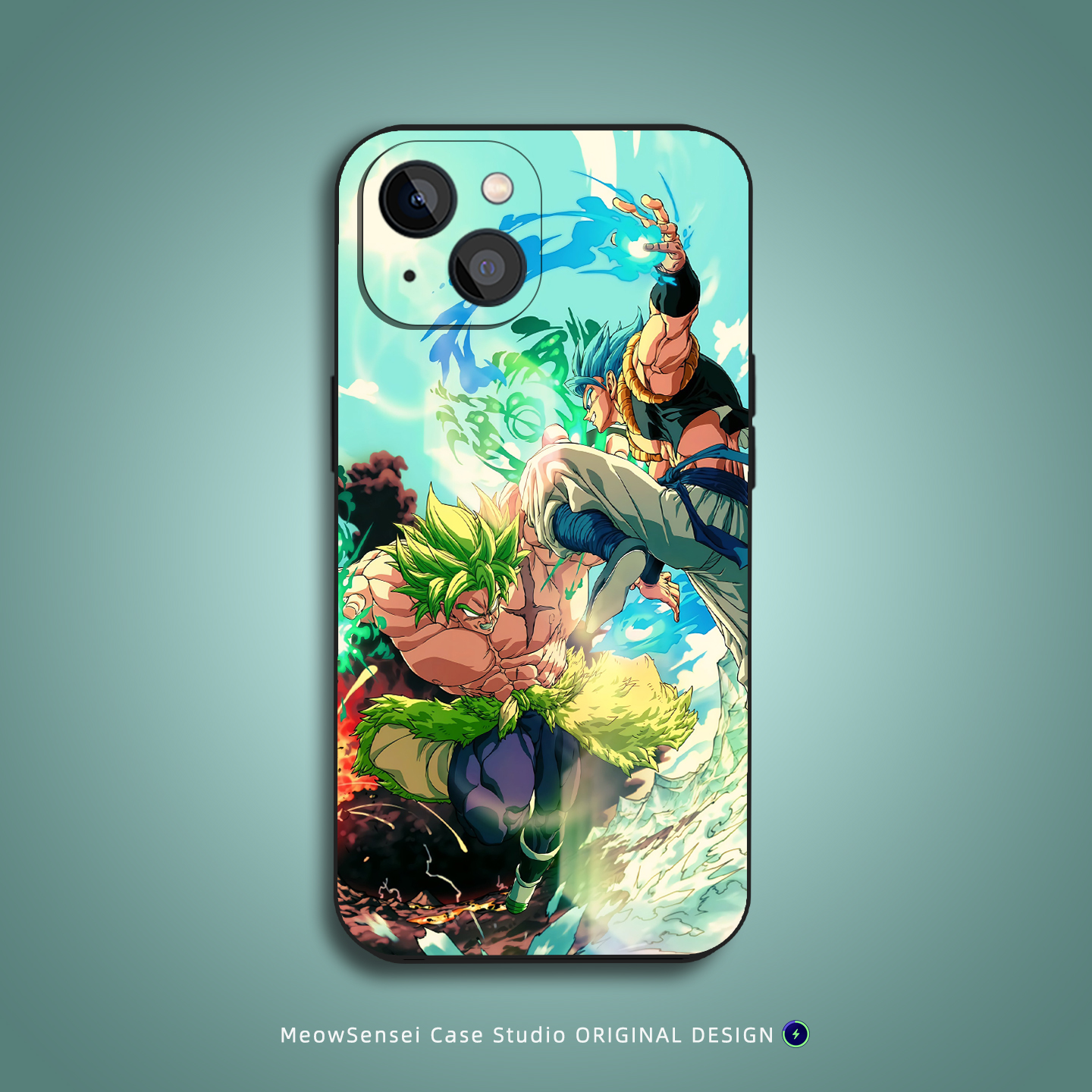 七龙珠布罗利手机壳适用于苹果16小米15二次元OPPO红米K90华为Air液态硅胶VIVO磨砂磁吸iPhone17ProMax保护套