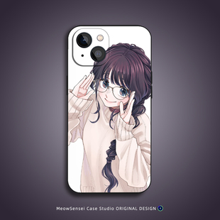 薰香花朵凛然绽放手机壳适用于苹果16小米15华为Air磨砂13 VIVO液态硅胶OPPO磁吸iPhone17ProMax 14动漫二次元